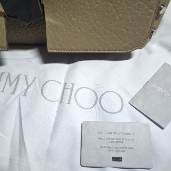 Jimmy Choo Lockett Convertible Shoulder Bag Leather Large - Picture 3 of 16